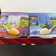 일본 홋카이도 프리미엄 푸딩세트 커스터드 밀크 2가지맛 홋카이도 디저트