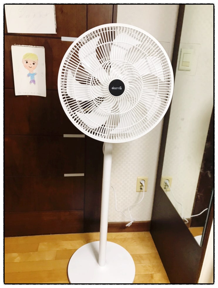 디어마 스탠드형선풍기 DEM-FD10W 사용후기 : 네이버 블로그