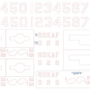 [BCS32003] F-15K Stencil Set