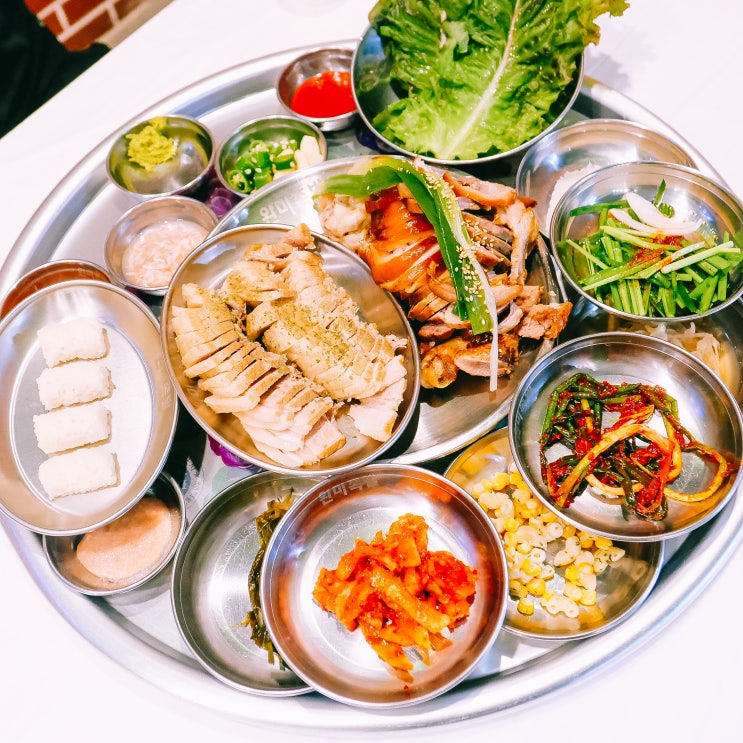 울산 달동 족발 맛집 완미족발 한그득 족보 한상 : 네이버 블로그