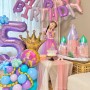 루아의 5살 생일파티 ! 라푼젤 공주 풍선으로 셀프생일상 만들어줬어요 :)