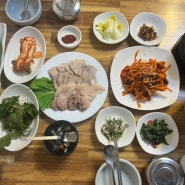 광주 동명동 우렁이쌈밥정식 맛집 산수쌈밥