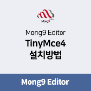 Mong9 Editor (몽9 에디터) 설치 방법 : TinyMCE4