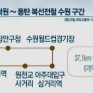 전철의 중심 북수원 재상승 준비중