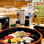 일본 후쿠오카 여행 신텐쵸상점가 텐진에서 점심식사 스시킨(칸) 효탄스시근처