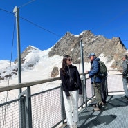 스위스 인터라켄 여행 | 융프라우 높이 전망대, 신라면 + 클라이네 샤이덱