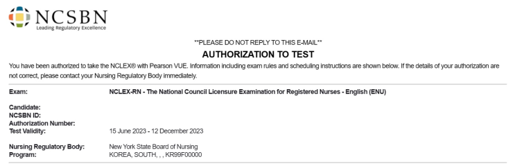 [NCLEX] ATT Push 방법 (E-mail) : 네이버 블로그