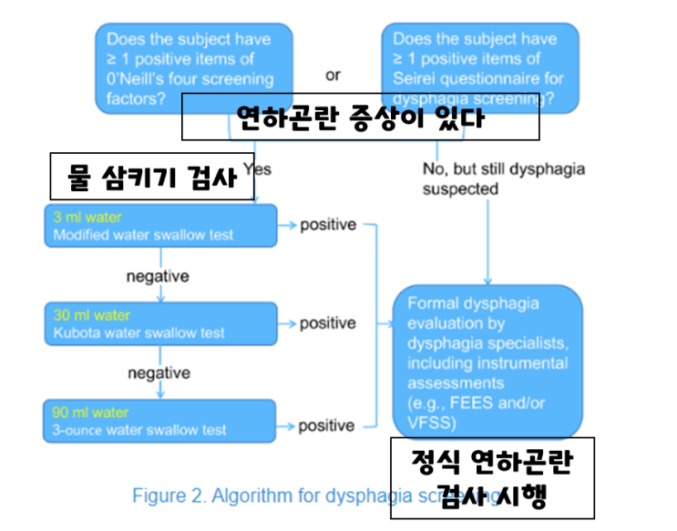 [재활의학과] 연하검사의 방법과 장단점 (물삼키기 검사, VFSS, FEES) : 네이버 블로그