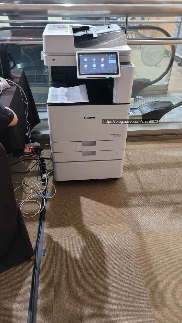 [대구 복합기 렌탈]대구 엑스코 캐논 컬러 복합기 C3725/C3720 임대 및 설치 현장입니다. : 네이버 블로그