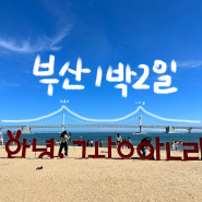 폭염 속 1박2일 부산 광안리 식도락 여행 / 남포시장 씨앗호떡/ 광안리해수욕장/ 밀면/ 맛집추천