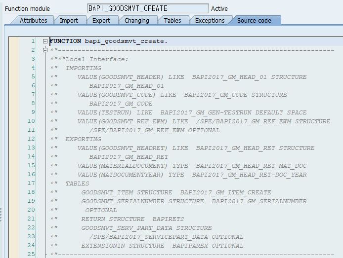 [SAP-ABAP]BAPI_GOODSMVT_CREATE 처리 : 네이버 블로그