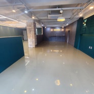 딥그린 포인트 완벽한 공간 계획 40평대 사무실 인테리어