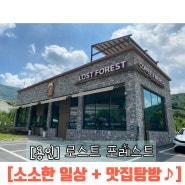 [용인] 용인자연휴양림 디저트 카페 맛집 로스트 포레스트