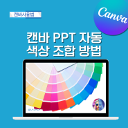 캔바 PPT 자동 색상 조합으로 디자인 전문가 되는 법