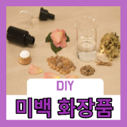 미백화장품diy