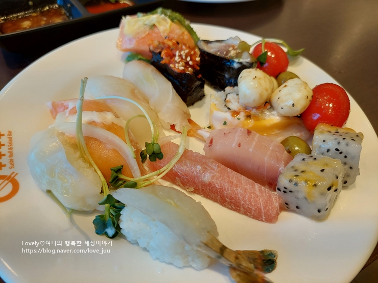 부산 강서구 맛집 쿠우쿠우 명지 스시뷔페 초밥 무한리필...