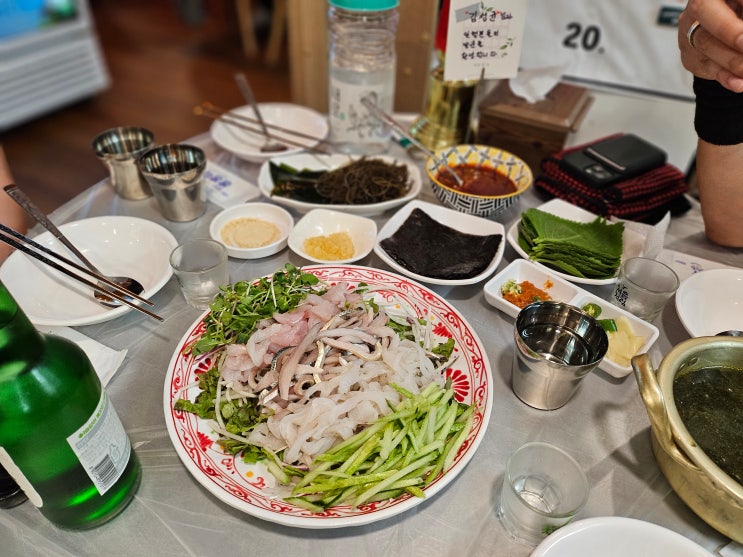 [횟집] 여의도 막회 맛집 초장집 여의도 횟집 막회 물회 전문점 초장집 후기 : 네이버 블로그