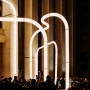 [Objects of Common Interest installs snake-like light in Bergamo piazza] 뱀 형태의 조명 디자인