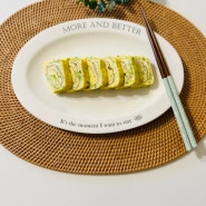야채계란말이 만드는법 사각팬 네모후라이팬으로 초간단계란반찬 레시피