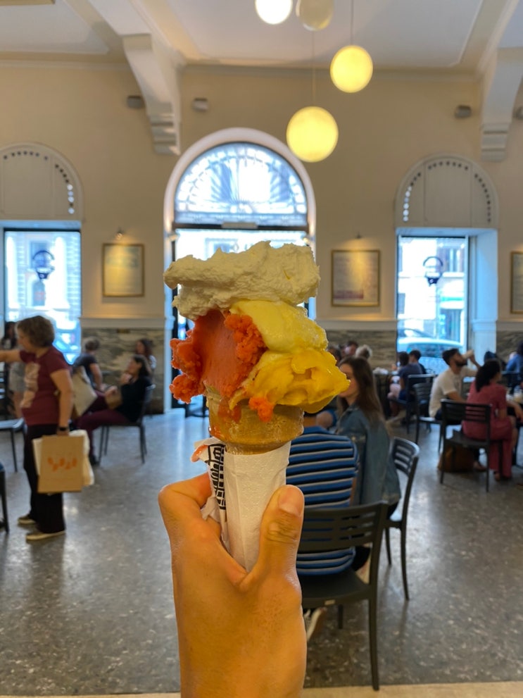 [이탈리아 로마 4일차] 한국인들은 모르는 테르미니역 근처 미친 가성비 젤라또 맛집 Gelateria Fassi - Gelato ...