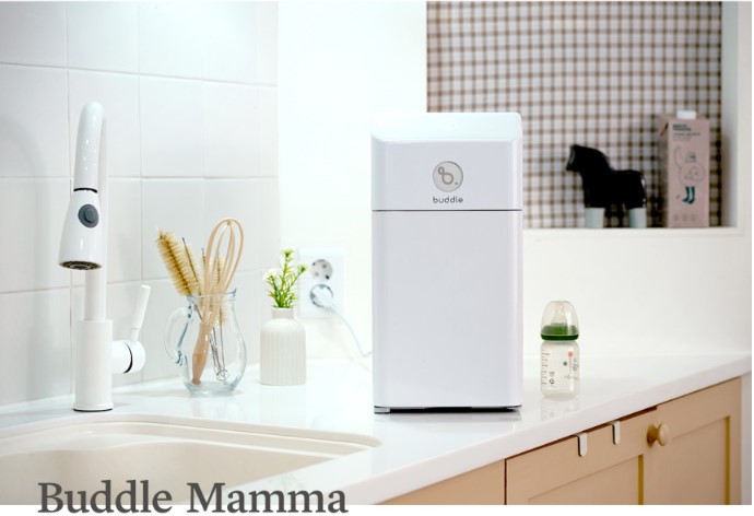 자동 세척 분유 제조기 버들 맘마(buddle mamma) SMART VS PLUS,스마트와 플러스 차이점, 외부 호수의 사용 ...