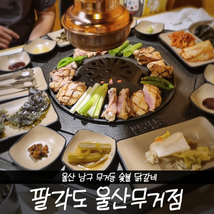 외식) 무거동 숯불 닭갈비 [팔각도 울산무거점] : 네이버 블로그