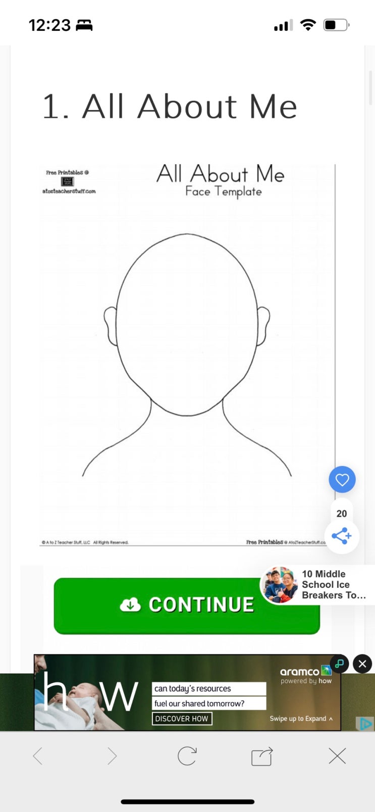 2학기 첫 수업 아이스브레이킹 활동(face template 이용) : 네이버 블로그