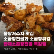 물왕저수지맛집 소곱창전골과 소곱창튀김 물왕저수지밥집 강추!! "한제소곱창전골 목감점" 목감맛집