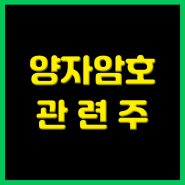 양자암호 관련주 및 대장주 정리 (feat. 양자컴퓨터)