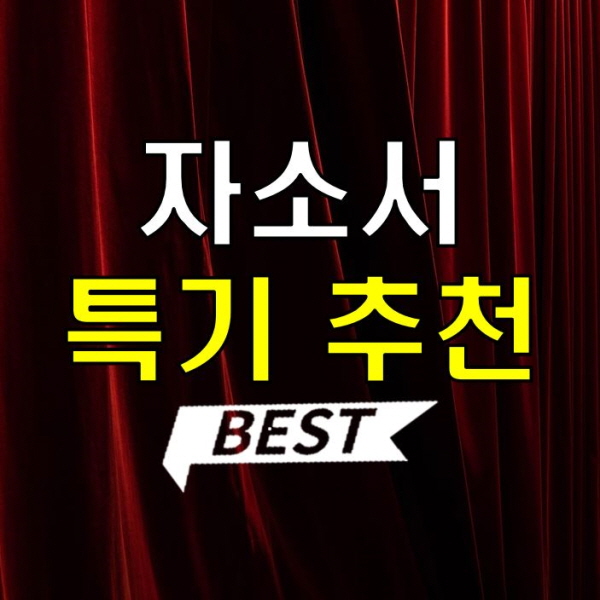 자소서 특기 추천 상위 합격자들꺼 참고하면 프리패스 : 네이버 블로그