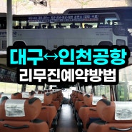 대구에서 인천공항 리무진 여행 시간표 [23. 9월 최신 정보]