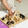 슐라이히 피규어 동물 장난감 26개월 아기 인지발달 집콕 엄마표 놀이