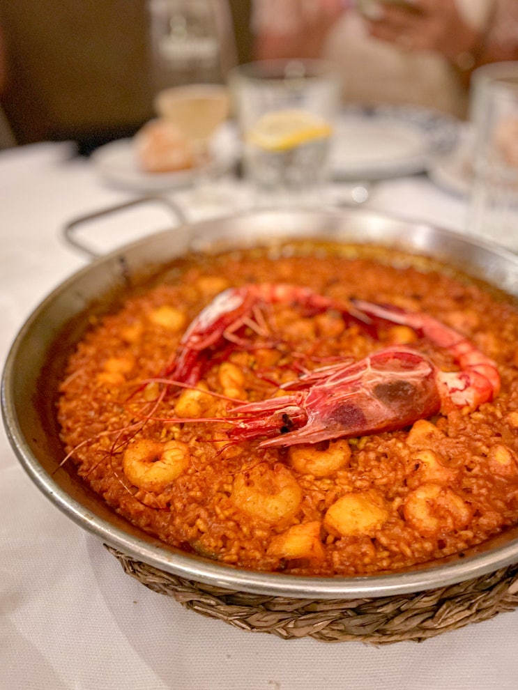 [마드리드 빠에야 맛집] El Barril de las Letras, 우아한 해산물 전문 레스....