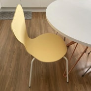 셀프인테리어 오랜 된 의자, 테이블 벤자민무어 페인트로 셀프페인팅 완성!