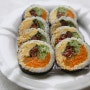 진미채 김밥 만들기 오징어채 냉장고파먹기 밑반찬 활용 집김밥 맛있게 싸는법