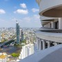 방콕 5성급 호텔 르부아 앳 스테이트 타워 클럽 테라스에서 본 풍경과 모주 (Mozu) 조식 뷔페