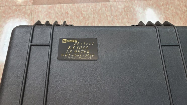 KIMBER(킴버) KS-3033 스피커 케이블 (2.5m/pair) : 네이버 블로그