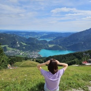 유럽 오스트리아 장크트길겐 매력포인트 알프스 스위스트래킹 맘먹는 소도시 여행