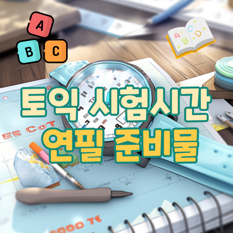 토익 시험시간표 2023년 시험일정 준비물 수험표 출력? 오전오후 시작시간 종료 퇴실 토익연필 시계 샤프 신분증 꿀팁 영어 어학 ...
