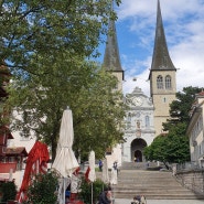 스위스 루체른 빈사의 사자상, 루체른 성당과 교회 (루체른 시내 산책하기)
