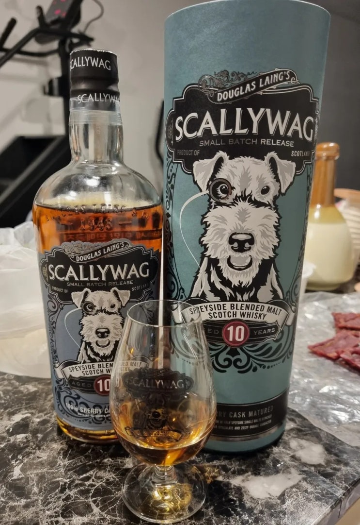 더글라스 랭[DOUGLAS LAING'S] '스칼리 웩[SCALLY WAG]' 내돈 내산 시음기.Feat. 맥켈란이 느껴지는 ...