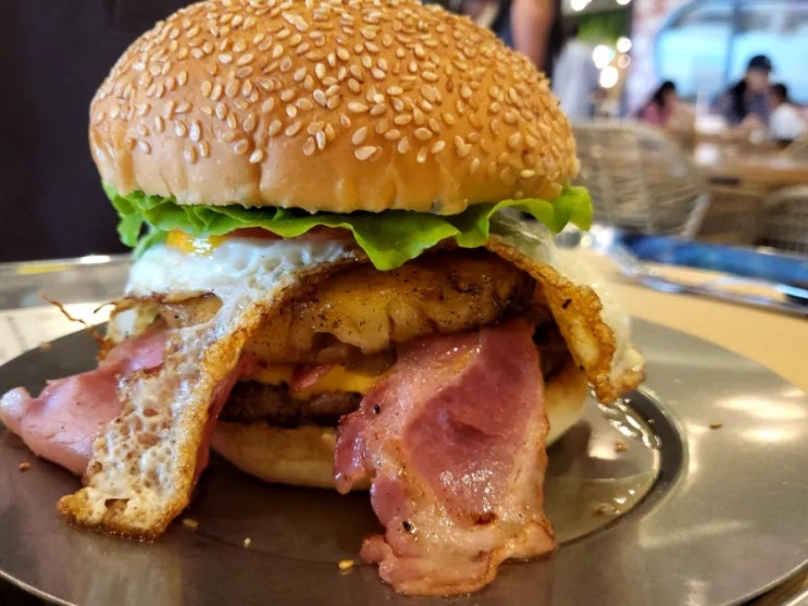 안성 스타필드 잇토피아 맛집 패티바이번, 육즙 가득 수제버거