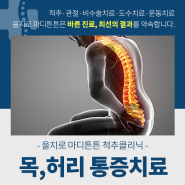 을지로 정형외과 목, 허리통증 치료는 어떻게?