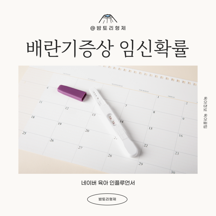 배란기 증상 배란기에 냉 임신확률 두통 졸음 식욕 : 네이버 블로그