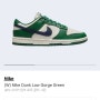 [내돈내산] KREAM 으로 조던1 죠지그린 구매후기 Nike Dunk Low Gorge GREEN