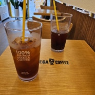 메가커피 대구이시아폴리스점에서 커피 한잔(내돈내산!)