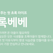 [한낮의 정오] 8월의 마지막날, 크렘므(creme), 초록마을, 양배추, 베베패스로 마무리(feat. 이유식 매장 추천)