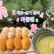 제과 기능사 실기 품목 마들렌 만들기 (재료 및 설탕 아이싱)