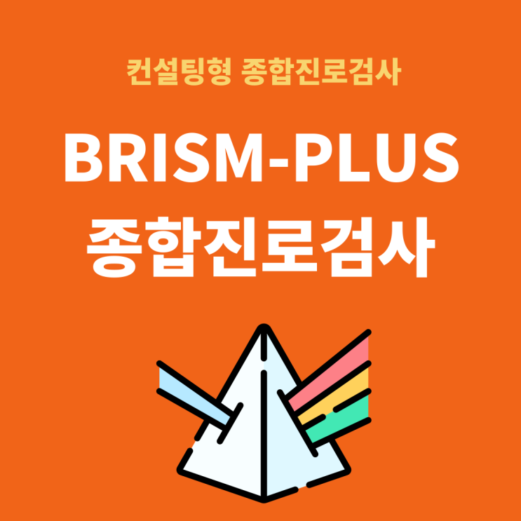 BRISM-PLUS 종합진로검사 : 네이버 블로그
