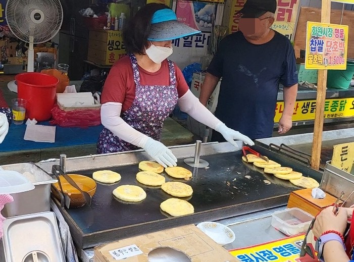 🎪화원장날 화원시장 호떡 (드디어 등장) 찾아 : 네이버 블로그